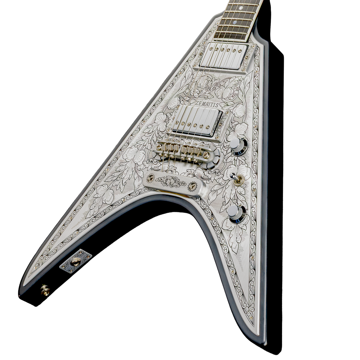 ZEMAITIS V型エレキギター MFGV22 Matte BK – Zemaitis Guitar Company