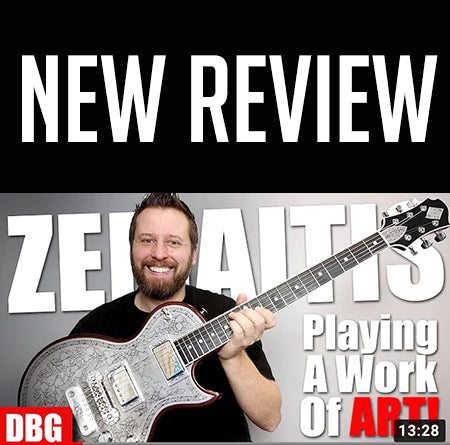 This Guitar is a Work of ART! - Zemaitis Metal Top Guitar!