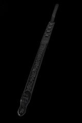Embossed Leather Strap with Logo